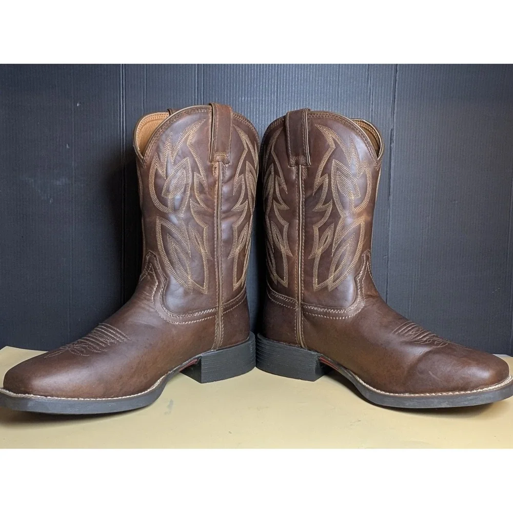Justin Boots Men's Western Work Boots Rode Farm Cowboy SE7510 Size 10 EE